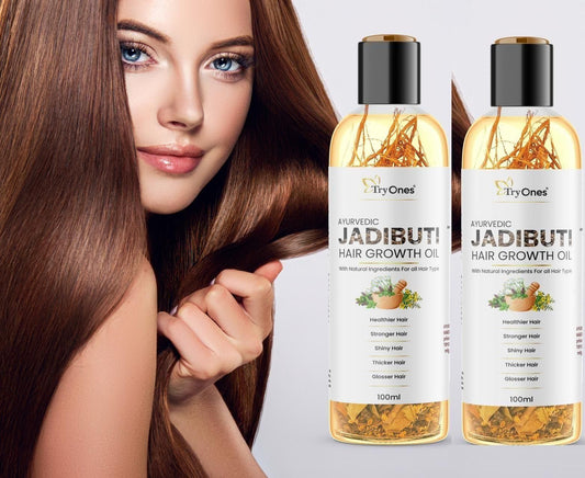 TryOnes Ayurvedic Jadibuti Hair Growth Oil 100ml(Pack Of 2)