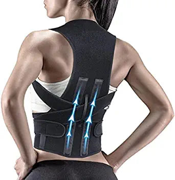 Back Brace  Corrector Therapy Shoulder Belt for Lower and Upper Back Pain